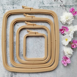 Nurge plastic square embroidery hoop