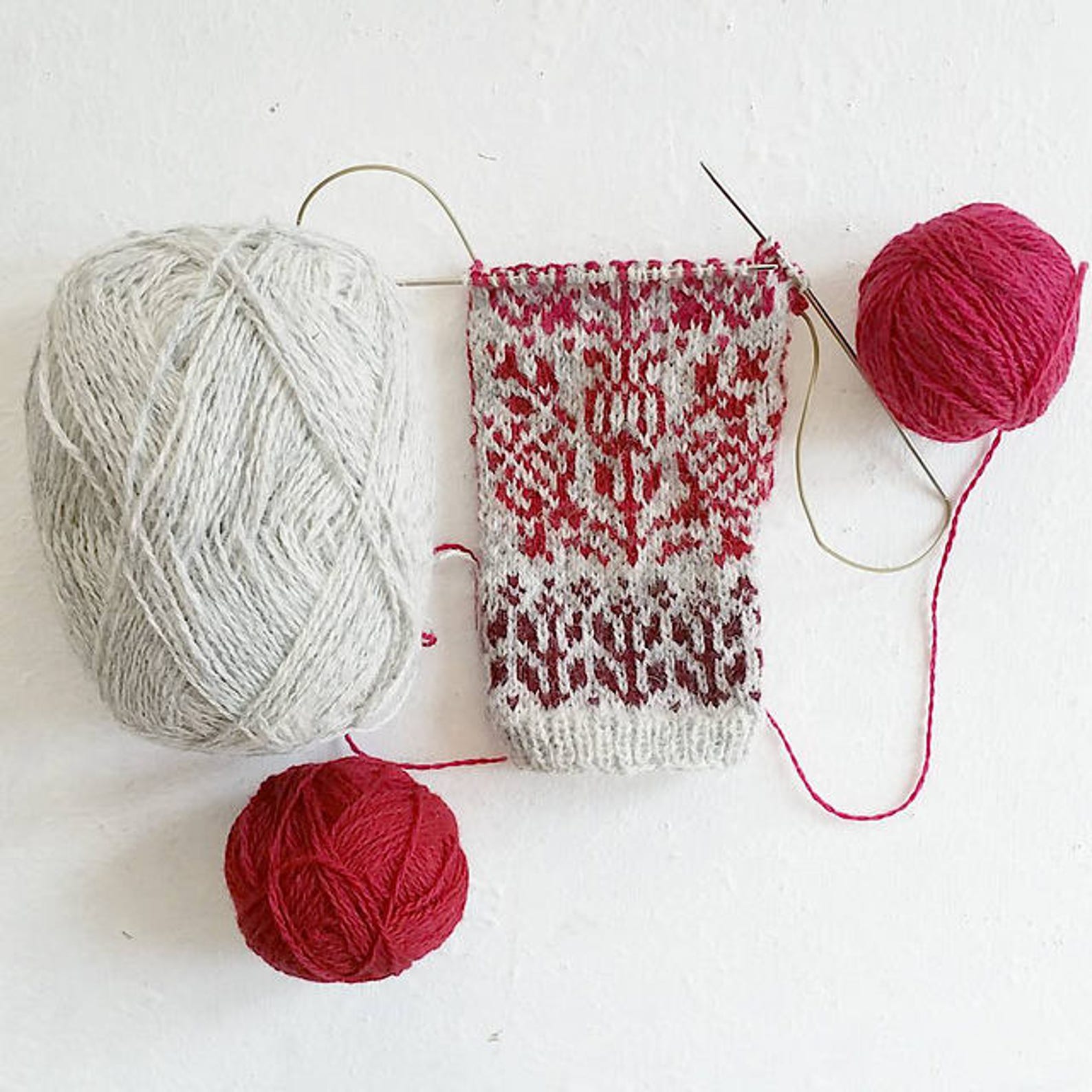 Fair Isle WOOL Yarn 100 Pure Wool for Knitting Wool Crochet Etsy