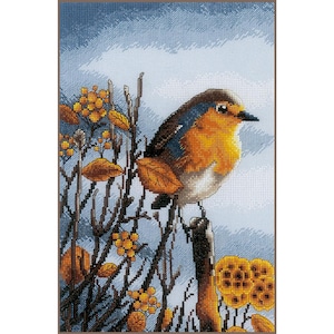 Counted cross stitch kit - On the lookout by Lanarte