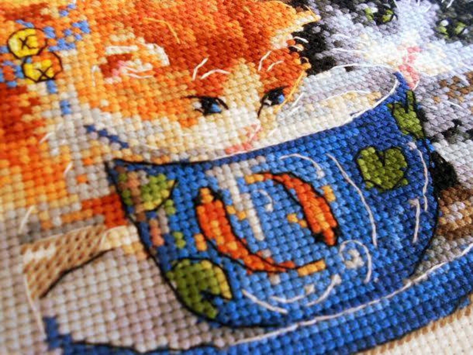 Merejka Kreuzstich-Set K-160 – 30 X 40 Cm Mit Aida 16 & DMC-Garn, Komplettes Starter-Set