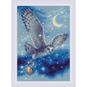 Cross stitch kit - Magic Owl 1872 by Riolis