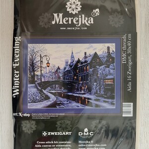 Merejka cross stitch Kit Winter Evening 169 image 6