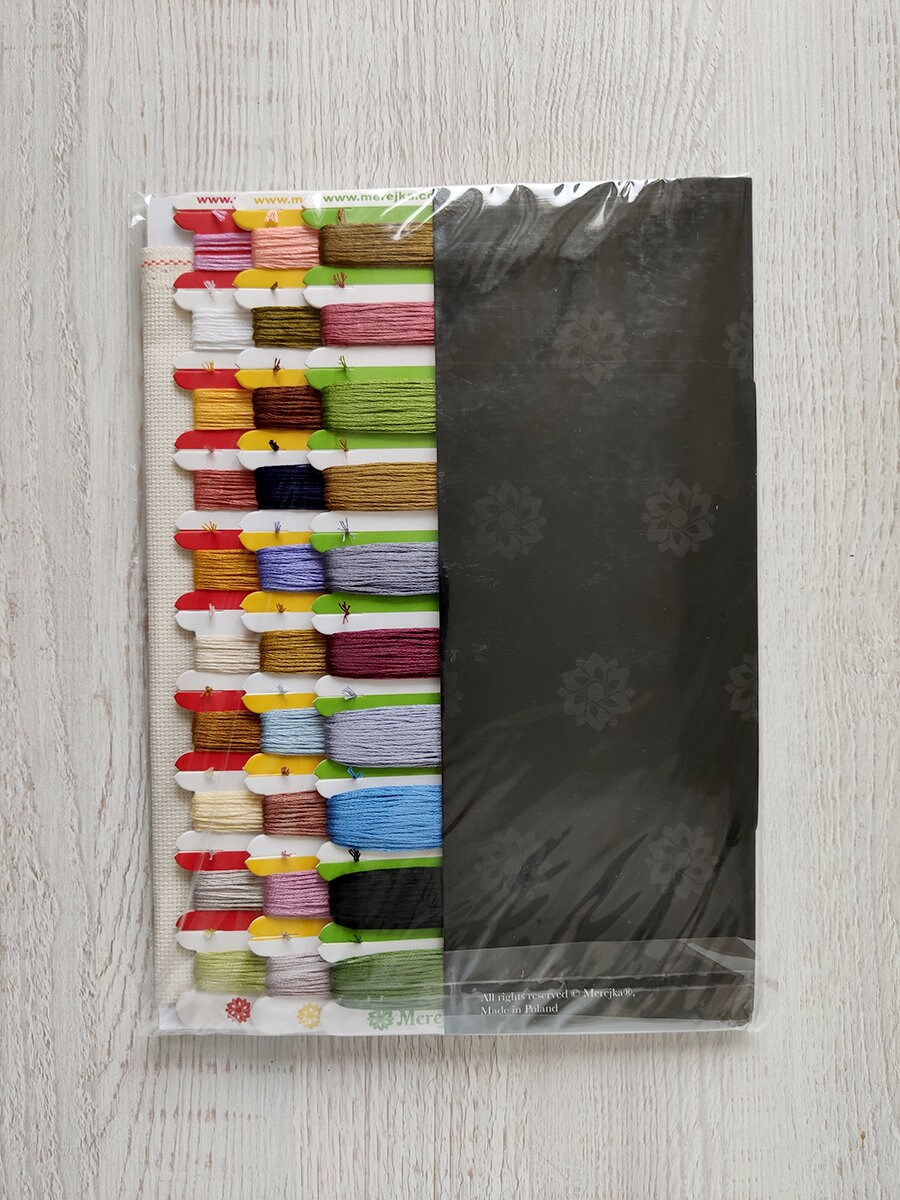 クロスステッチ キット【Merejka】La Riviere Merejka クロスステッチキット - ラ・リヴィエール K-158 - Etsy 日本