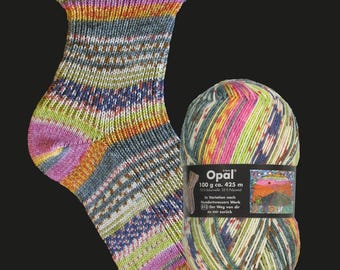 Opal 4 ply Sock Yarn Opal Hundertwasser 2107