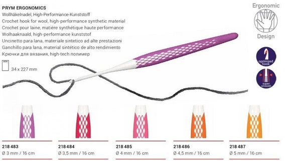 Crochet Hooks Prym Ergonomics 