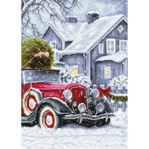 Cross stitch KIT Winter Holidays Luca-S  BU4010