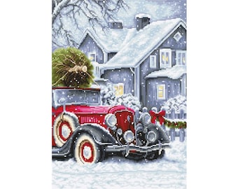 Cross stitch KIT Winter Holidays Luca-S  BU4010