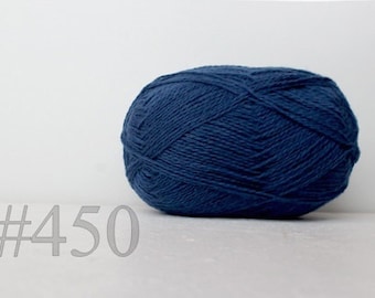 May include: A ball of dark blue yarn.
