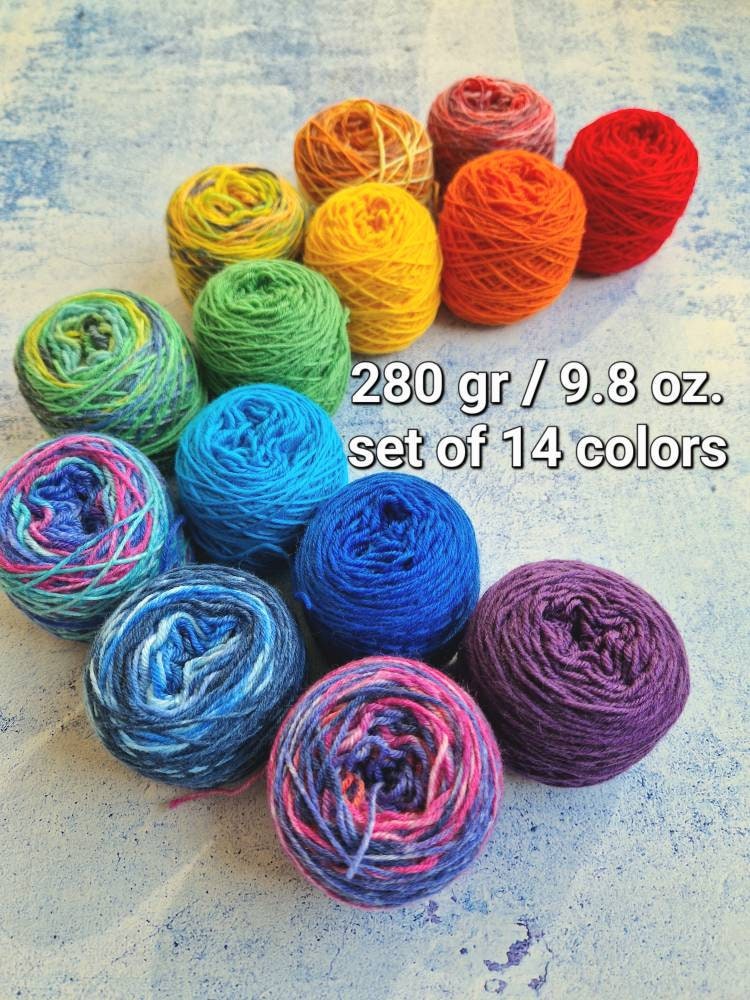 4 Oz Skein Wool Yarn -  Canada