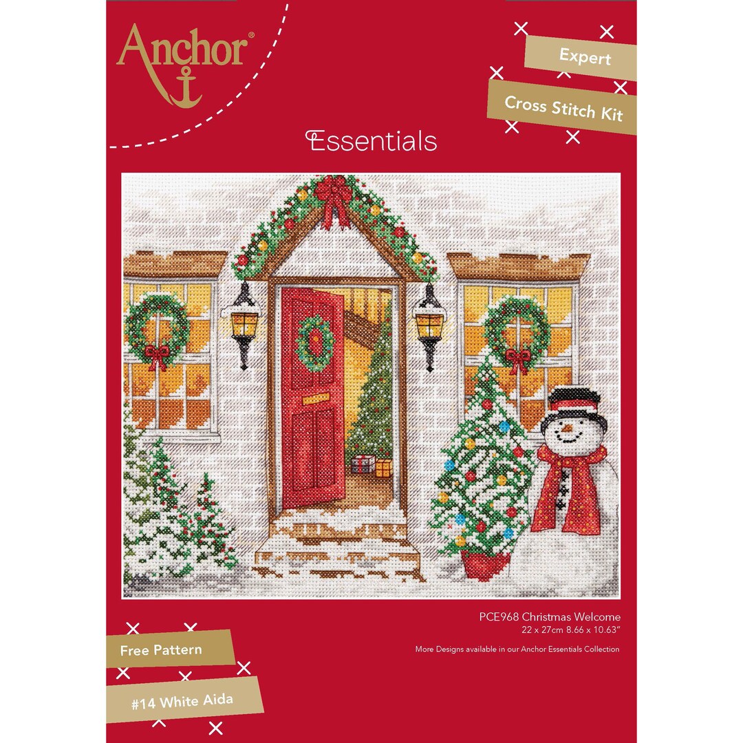 Anchor Counted Cross Stitch Kit Christmas Etsy
