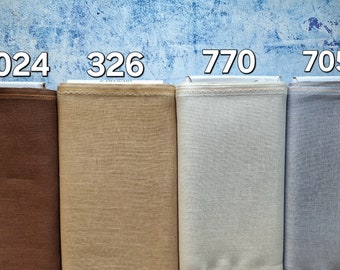Tissu Équilibré Zweigart Sand Linda 27 Compte - Options De Taille