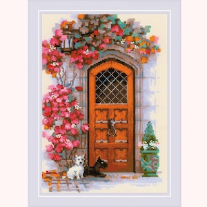 Cross stitch kit -  1832 Scottish Door