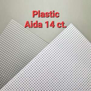 Papel Aida de plástico, 14 unidades, tamaño A4