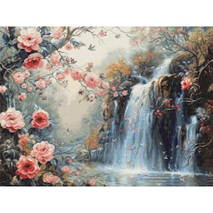 Crystalline Waterfall by Luca-S B708 Cross stitch kit