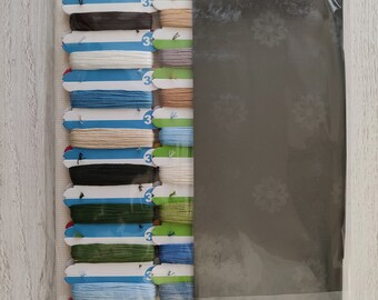 Stickpaket Lago Di Como Von Merejka – Kreuzstich-Set Mit Aida-Stoff, Garn & Zählmuster