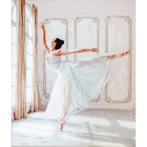 Ballerina cross stitch kit by Letistitch 901