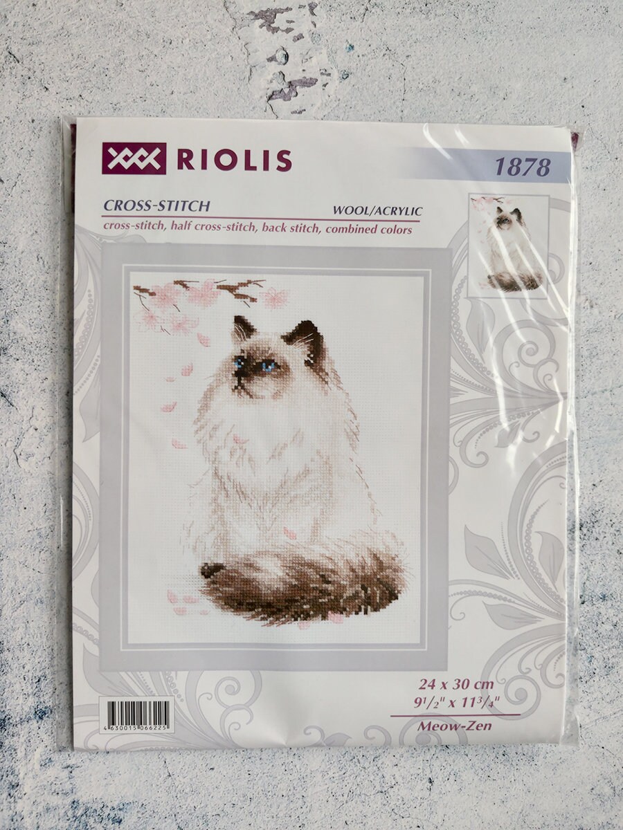 Kit point compté Meow-Zen 1878 Riolis