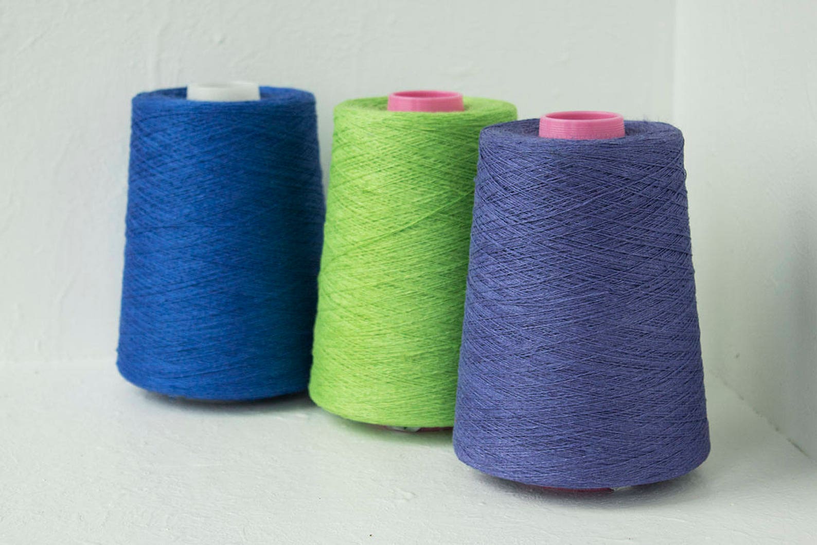 2ply linen Weaving yarn on cone 100 linen yarn total 1.5kg Etsy