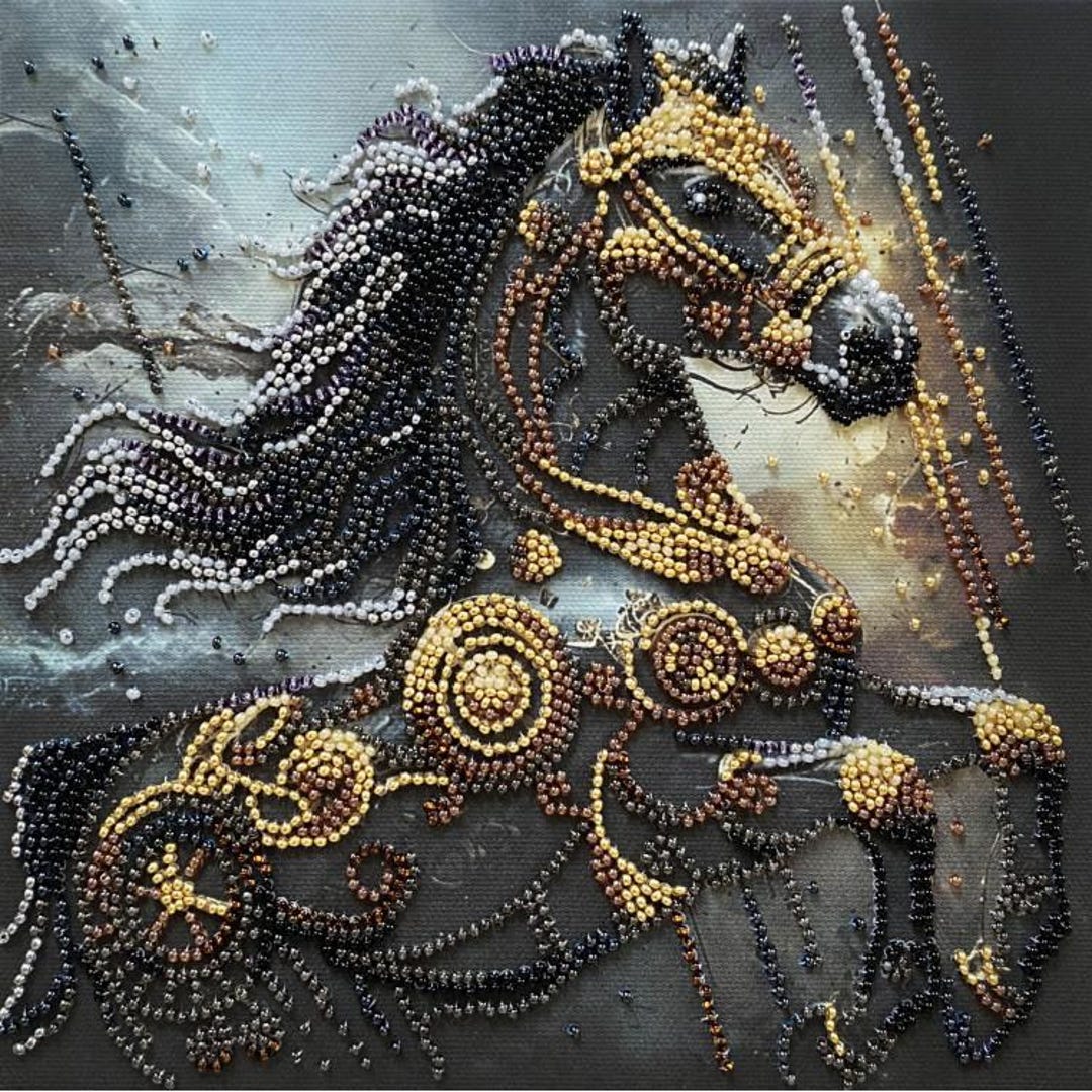 Thunder of Darkness - Beadwork Kit by Abris Art Brand - Etsy