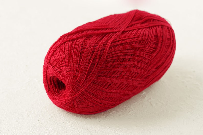 Cobweb red color Sales of SALE New popularity items from new works wool - shawl haapsalu yarn