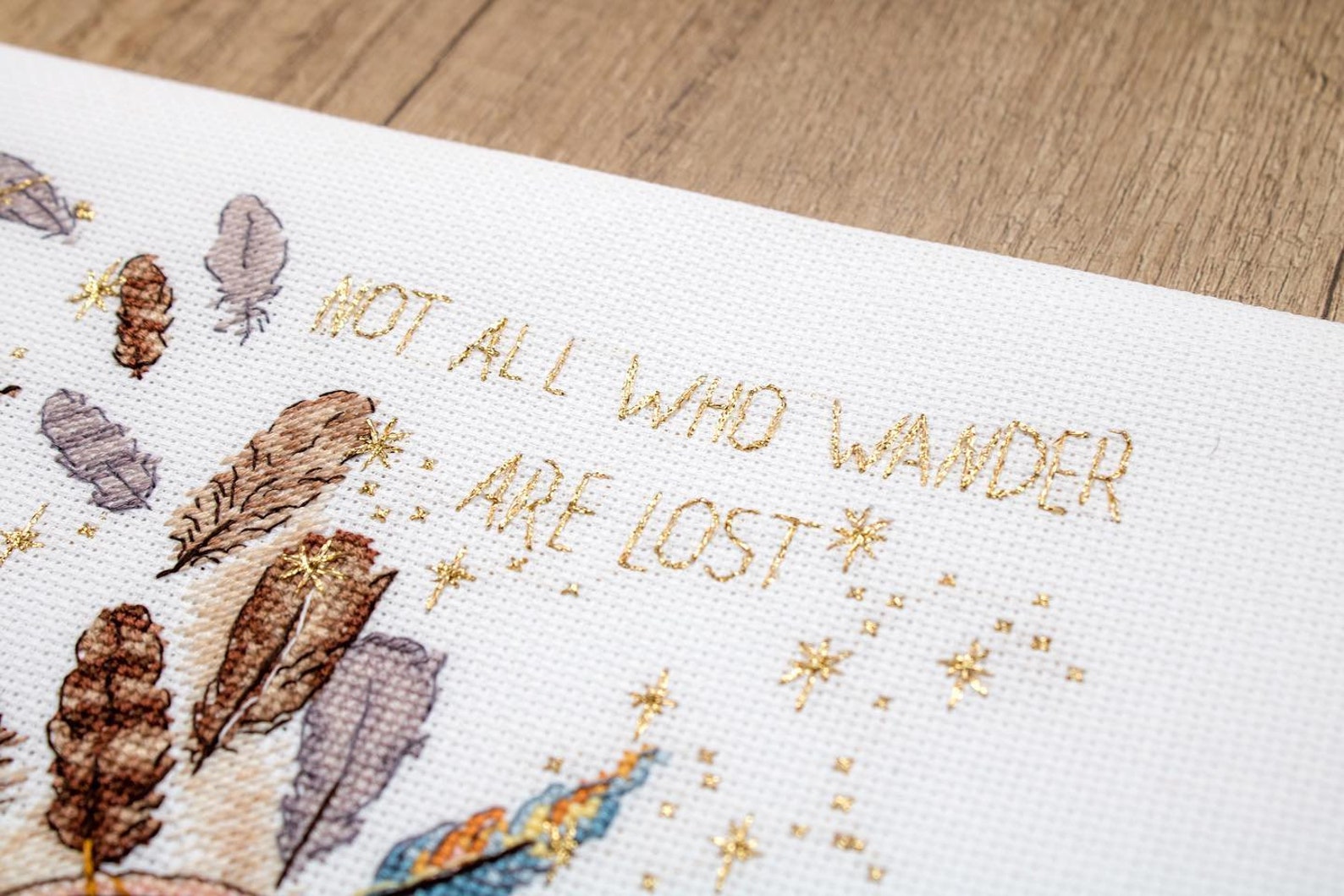 Dream Catcher Cross Stitch Kit by by Letistitch Brand Etsy