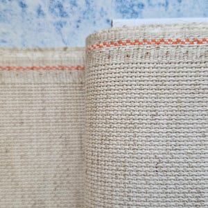 Zweigart 14 count Aida - Natural Rustic 54 coloway