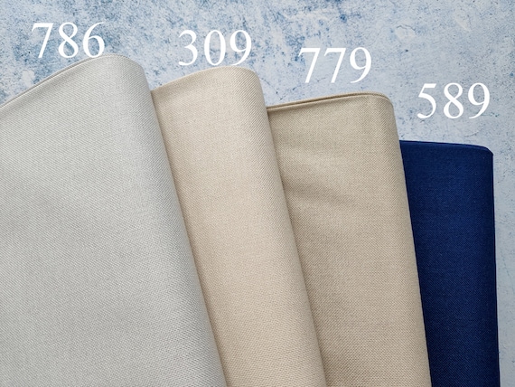 Zweigart 28ct ブリトニー ( ルガナ ) ホワイト : Zweigart 28-Ct. Brittney Lugana-18 X 27 inch