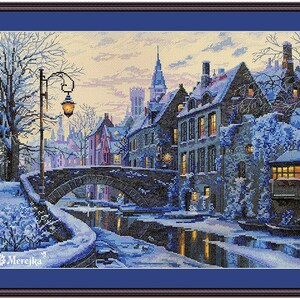 Merejka cross stitch Kit Winter Evening 169 image 5