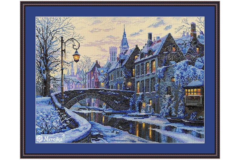 Merejka cross stitch Kit Winter Evening 169 image 5