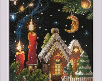 Gingerbread Tale - counted cross stitch kit by Riolis 2165