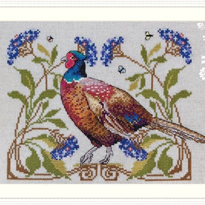 The Pheasant - K-149 Merejka cross stitch Kit