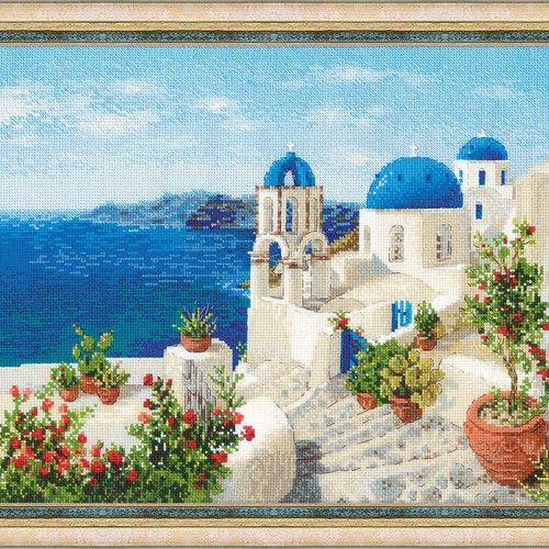 Hedgehogs in Lingonberries Counted Cross Stitch Kit Riolis Etsy