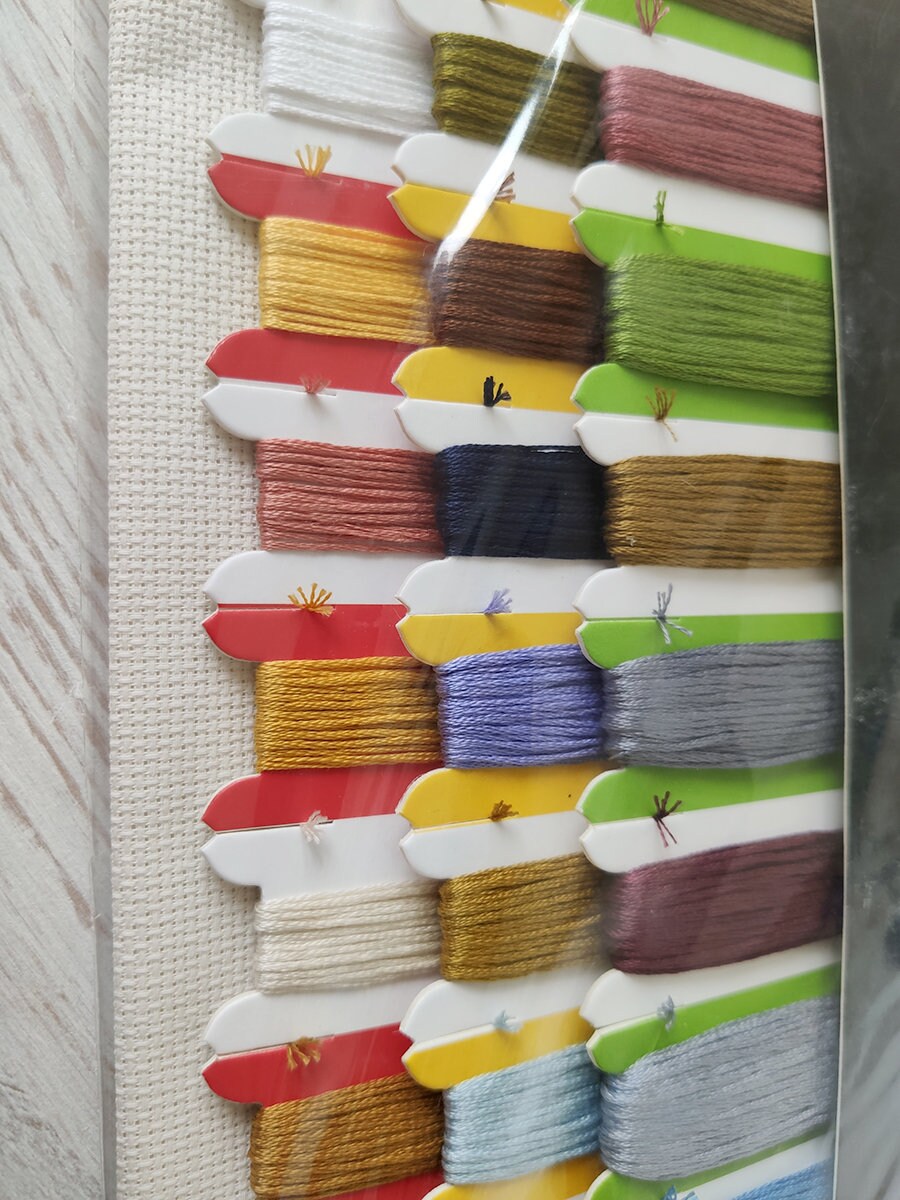 クロスステッチ キット【Merejka】La Riviere Merejka クロスステッチキット - ラ・リヴィエール K-158 - Etsy 日本