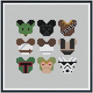 Mouse Ears Galaxy Episodes 4-6 Stitch Pattern .PDF - Instant Download