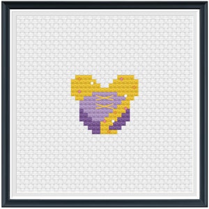 Mouse Ears Rapunzel Cross Stitch Pattern .PDF - Instant Download