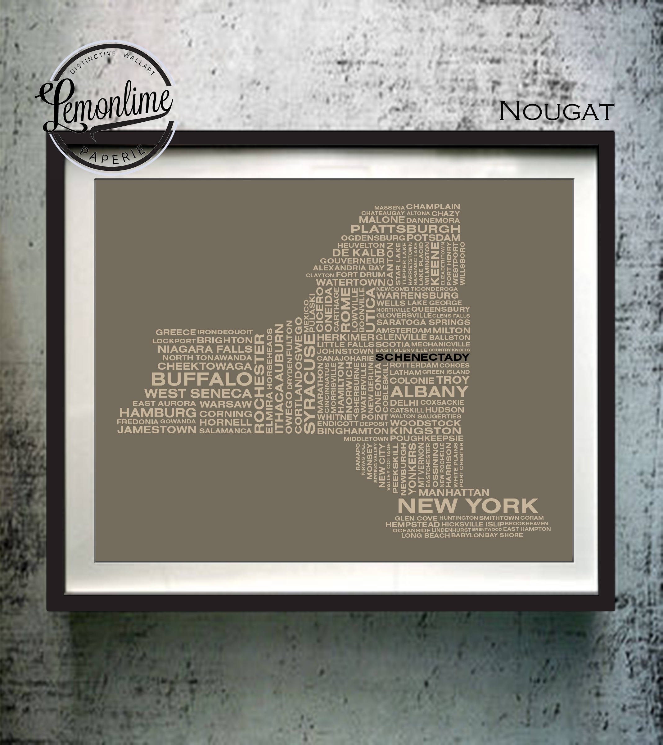 New York Wall Art New York Art Print New York State | Etsy
