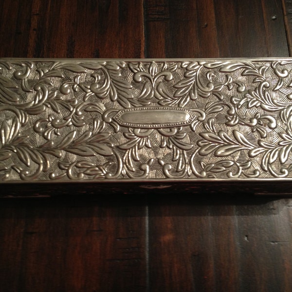 Silver Plated Jewlery Box