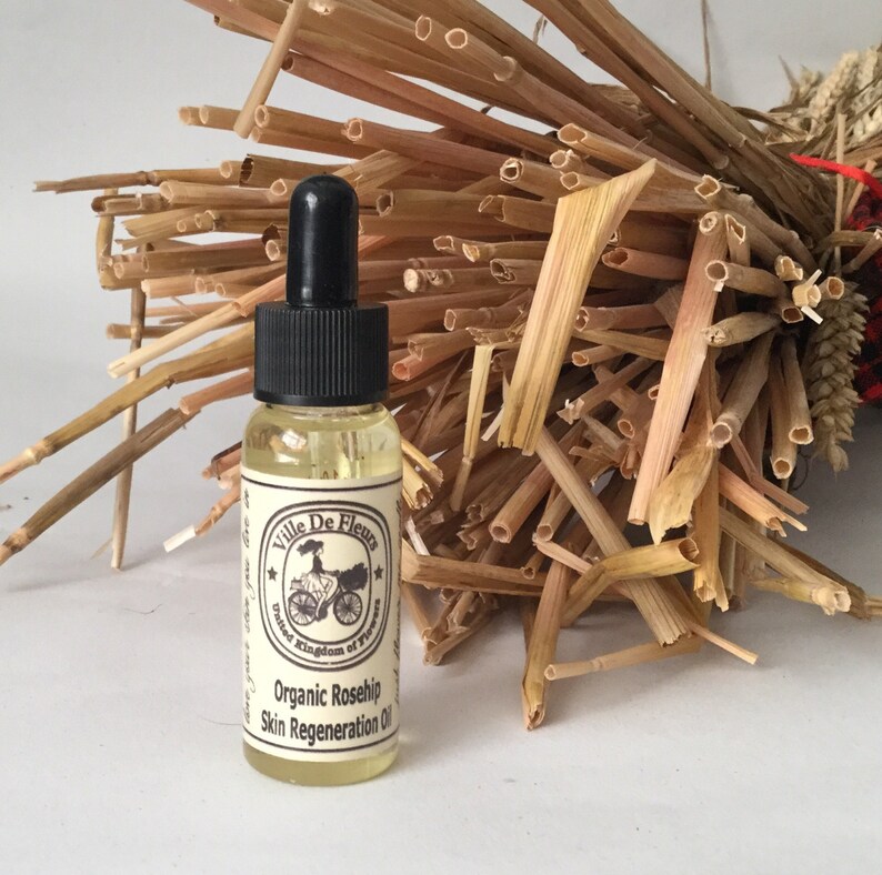 Organic Rosehip Skin Regeneration Face Oil for Fine Lines Etsy