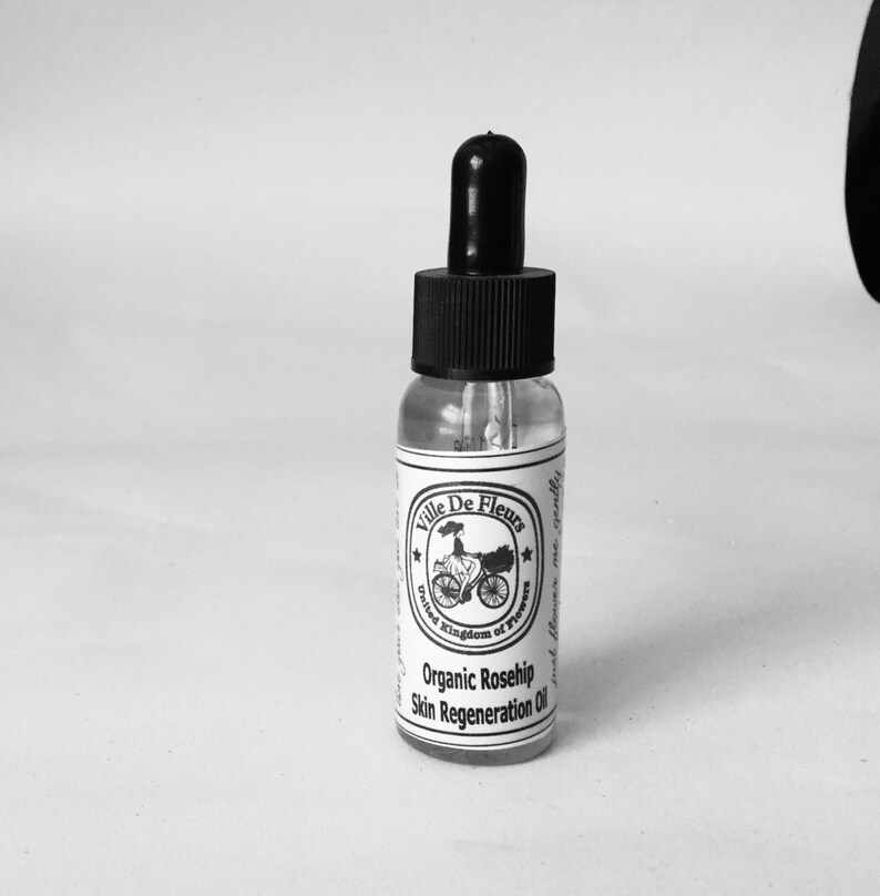 Organic Rosehip Skin Regeneration Face Oil for Fine Lines Etsy