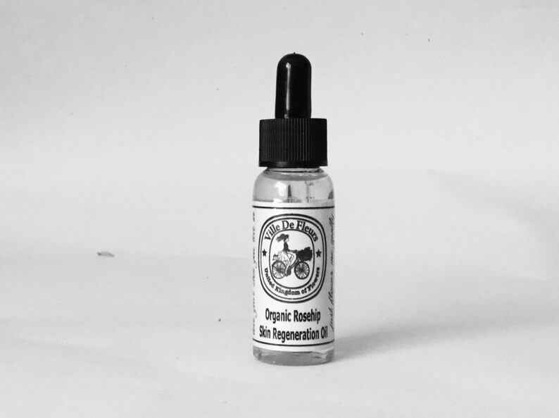 Organic Rosehip Skin Regeneration Face Oil for Fine Lines Etsy