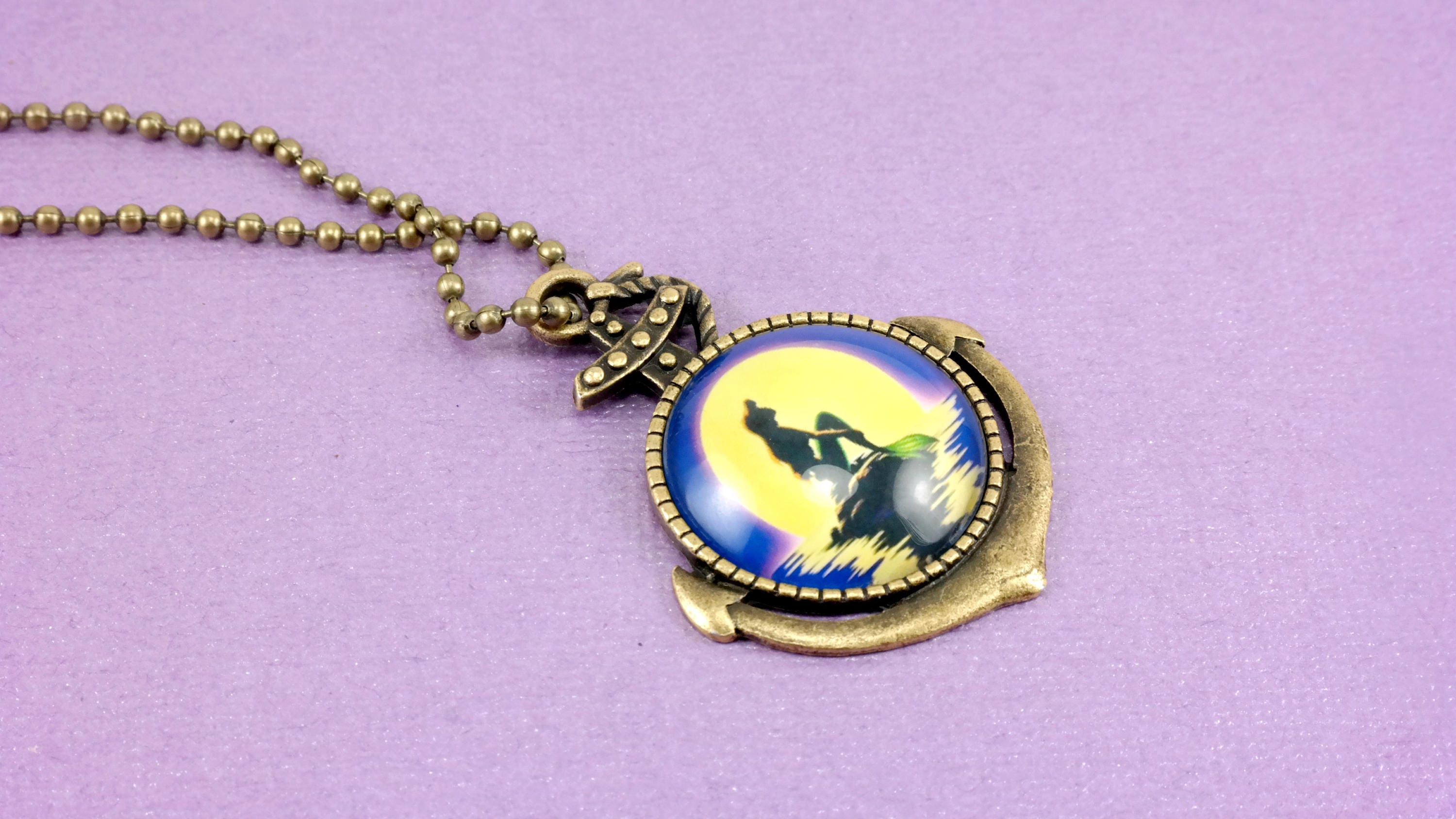 Little Mermaid Inspired Necklace Disney Jewelry Princess Etsy