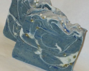 Arctic Mermaids Shampoo bar with Beer, Seaweed and Silk!  For your Mermaids, Shiny, Silky, Healthy Hair and Scalp