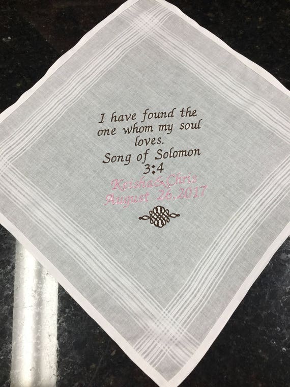 Monogrammed Handkerchiefs