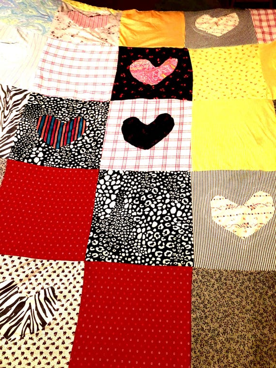 Memory t shirt quilts