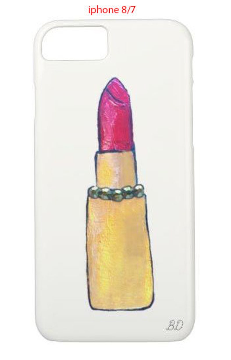 Lipstick Cellphone Case iphone 11 Cellphone Case Lipstick Etsy