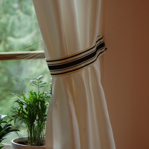 Tie Back Curtains Etsy