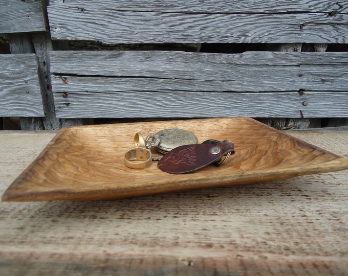 Butternut Wood Tray Wood Key Tray Office Decor Key Tray Etsy
