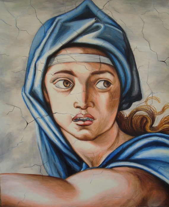 Michelangelo paintings cheap