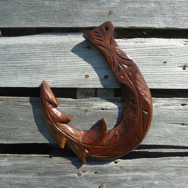 Hawaiian Fish Hook Art Etsy