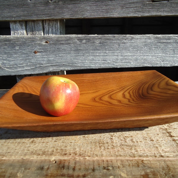 Elm Wood Bowl Etsy